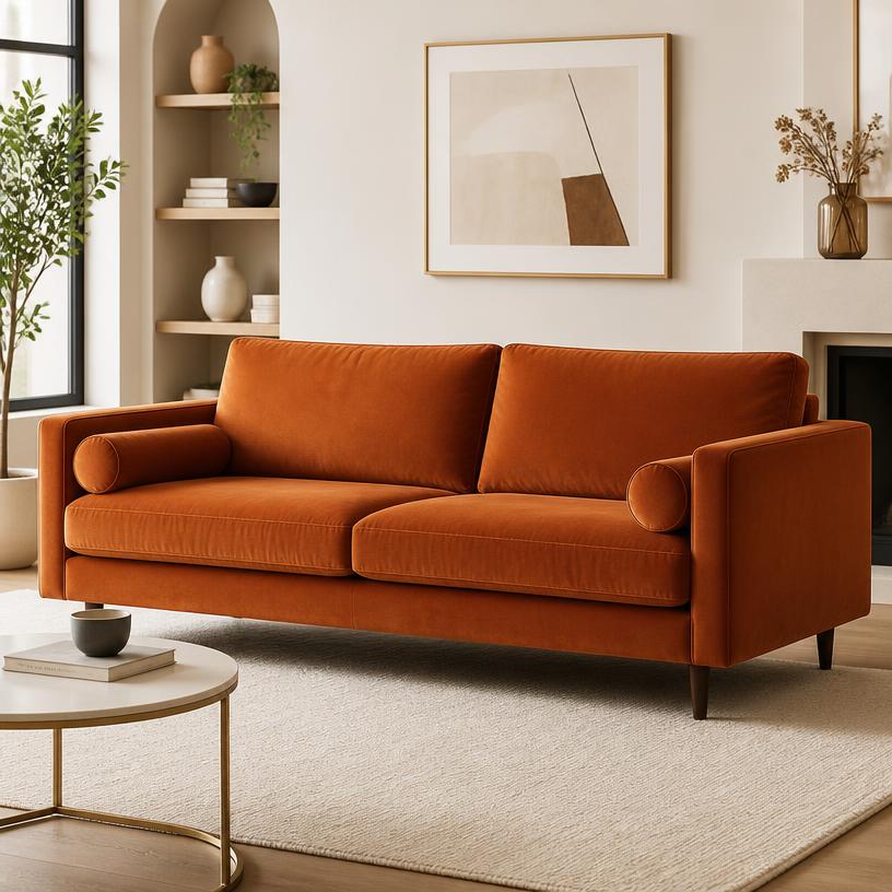 Velvet Sofa catalog ad by Nomad Home